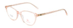Pure Pink Acetate Cat Eye With Spring Eyewear Frame