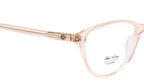 Pure Pink Acetate Cat Eye With Spring Eyewear Frame