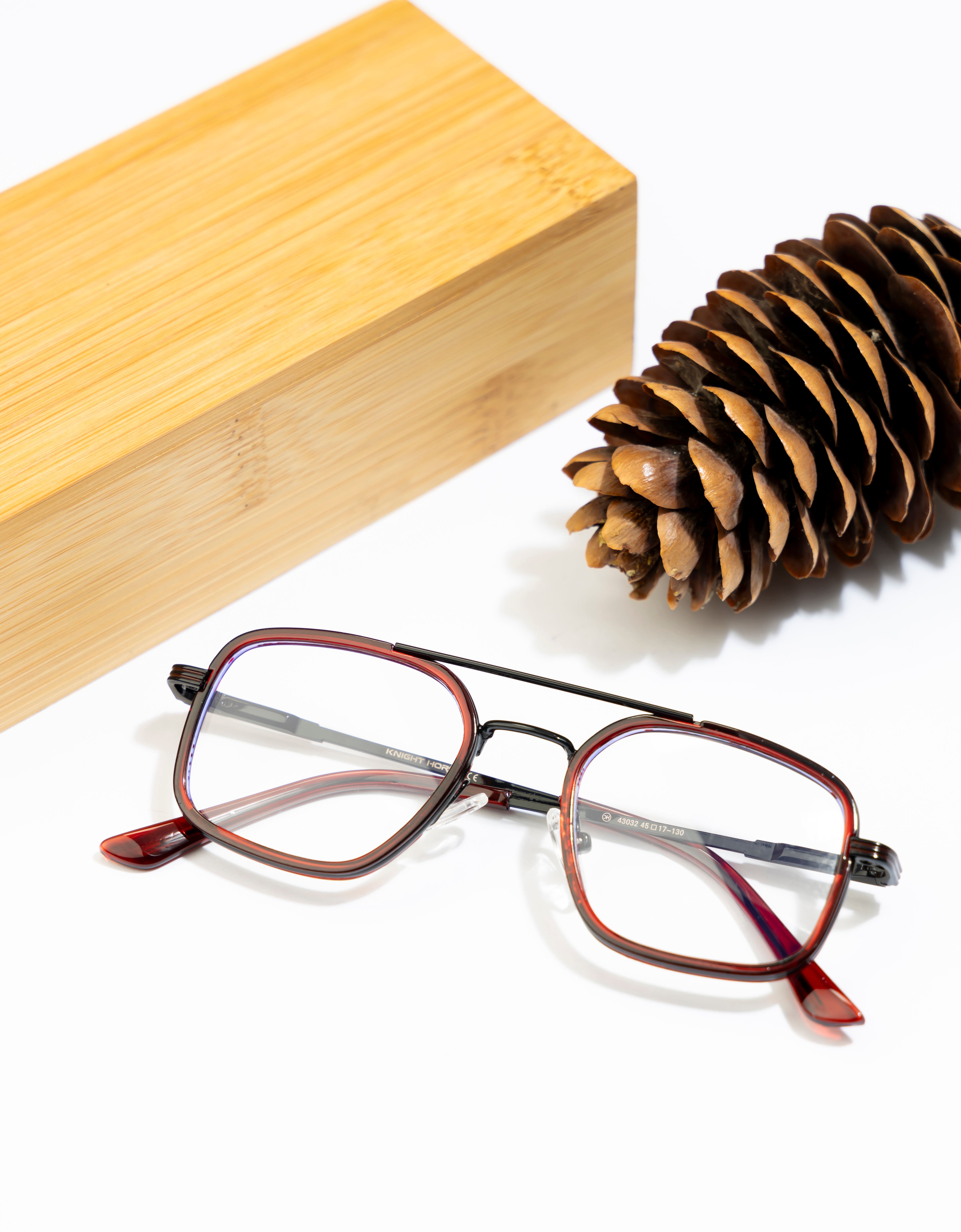 Juniorjive: Double-Bar Square Delight In Black And Red