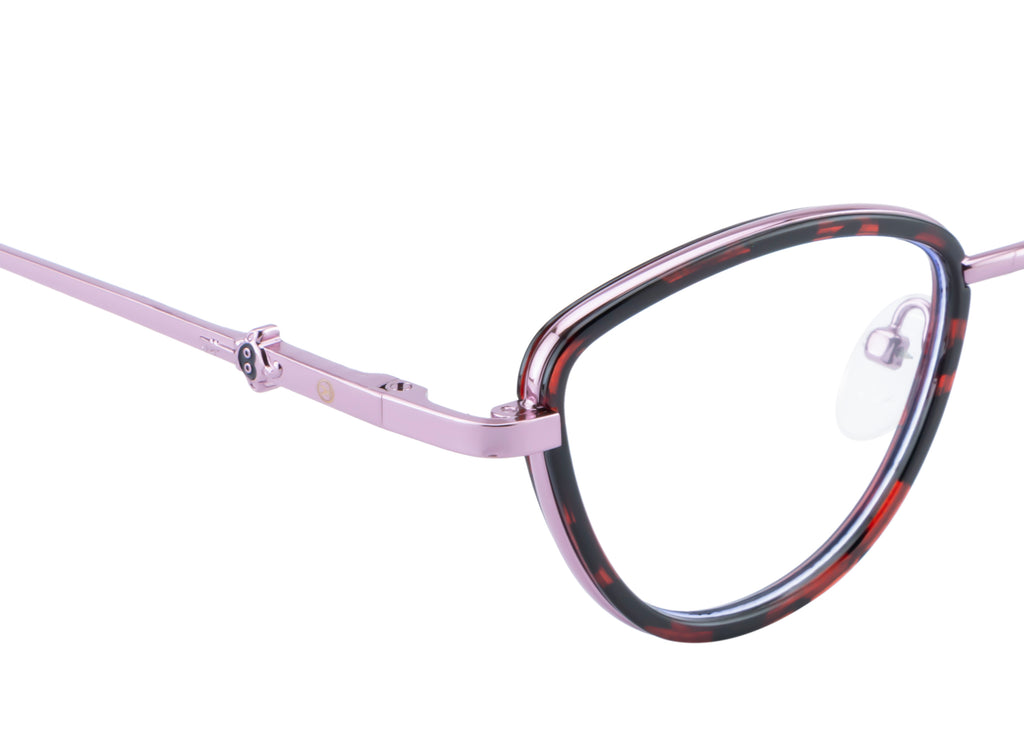 Da Red Front, Rose Gold Sides | Elevate Your Child'S Style Game