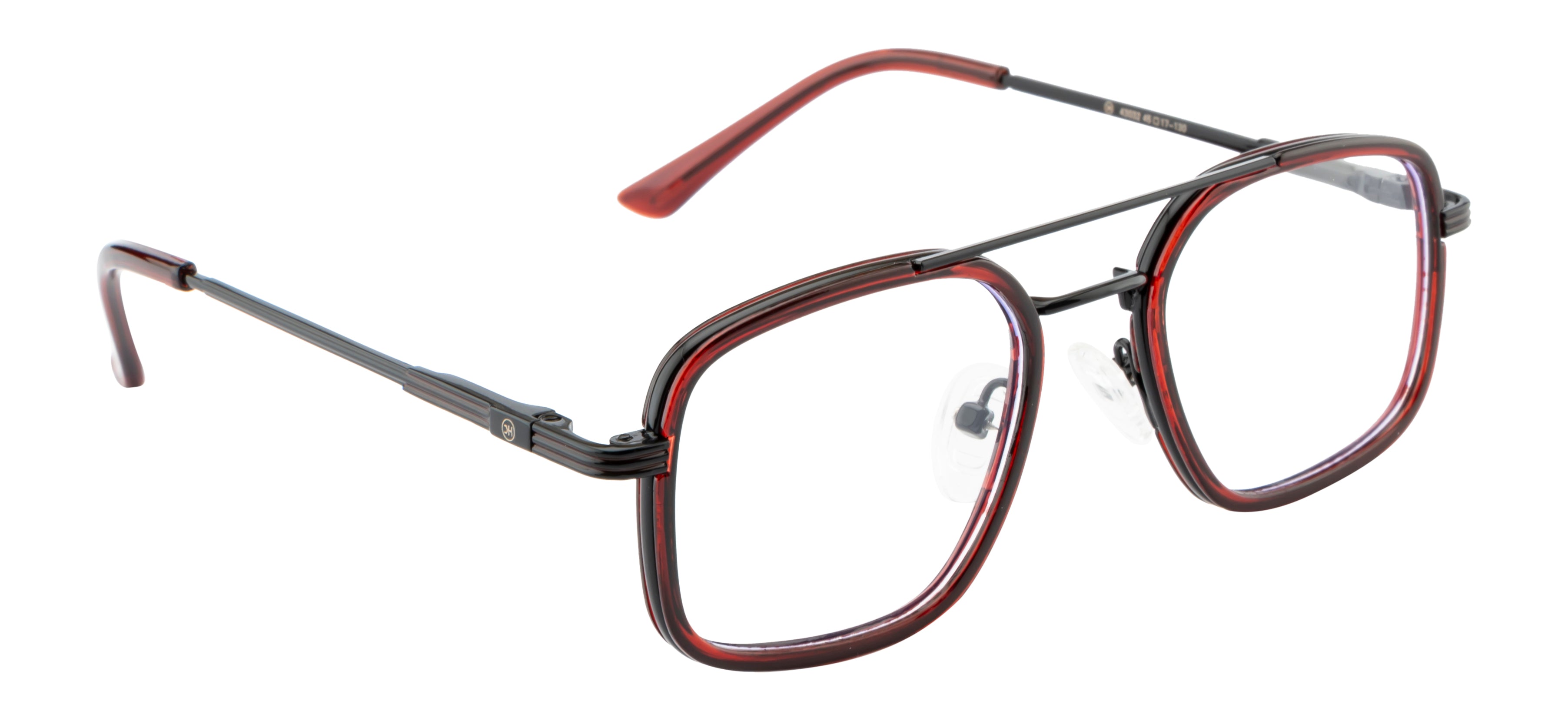 Juniorjive: Double-Bar Square Delight In Black And Red