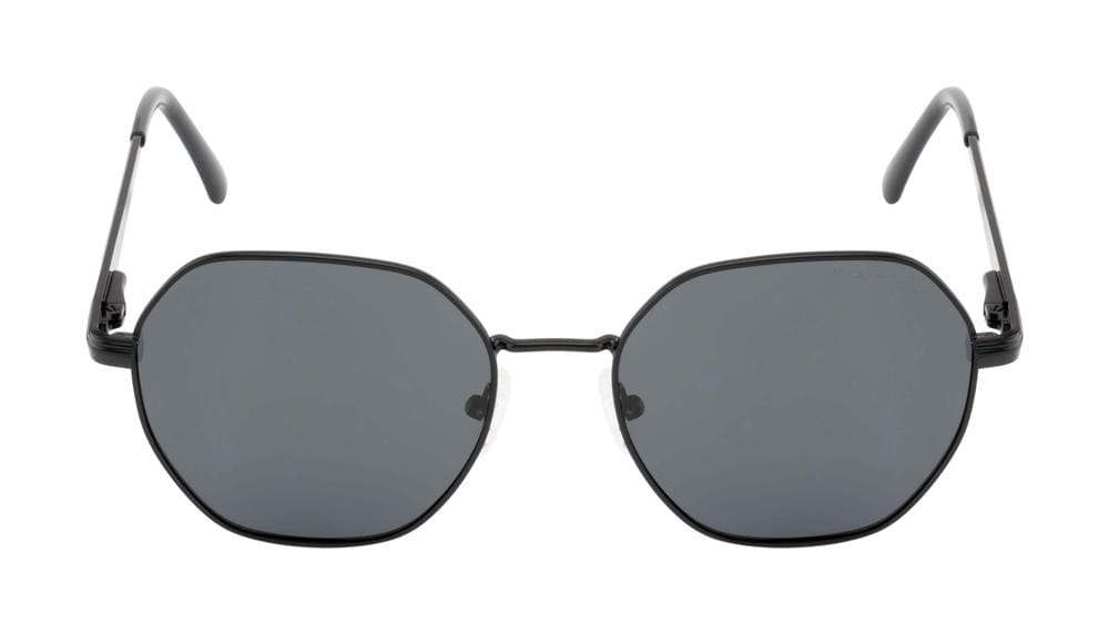 Knight Horse Full Black Polarized Metal Sunglasses