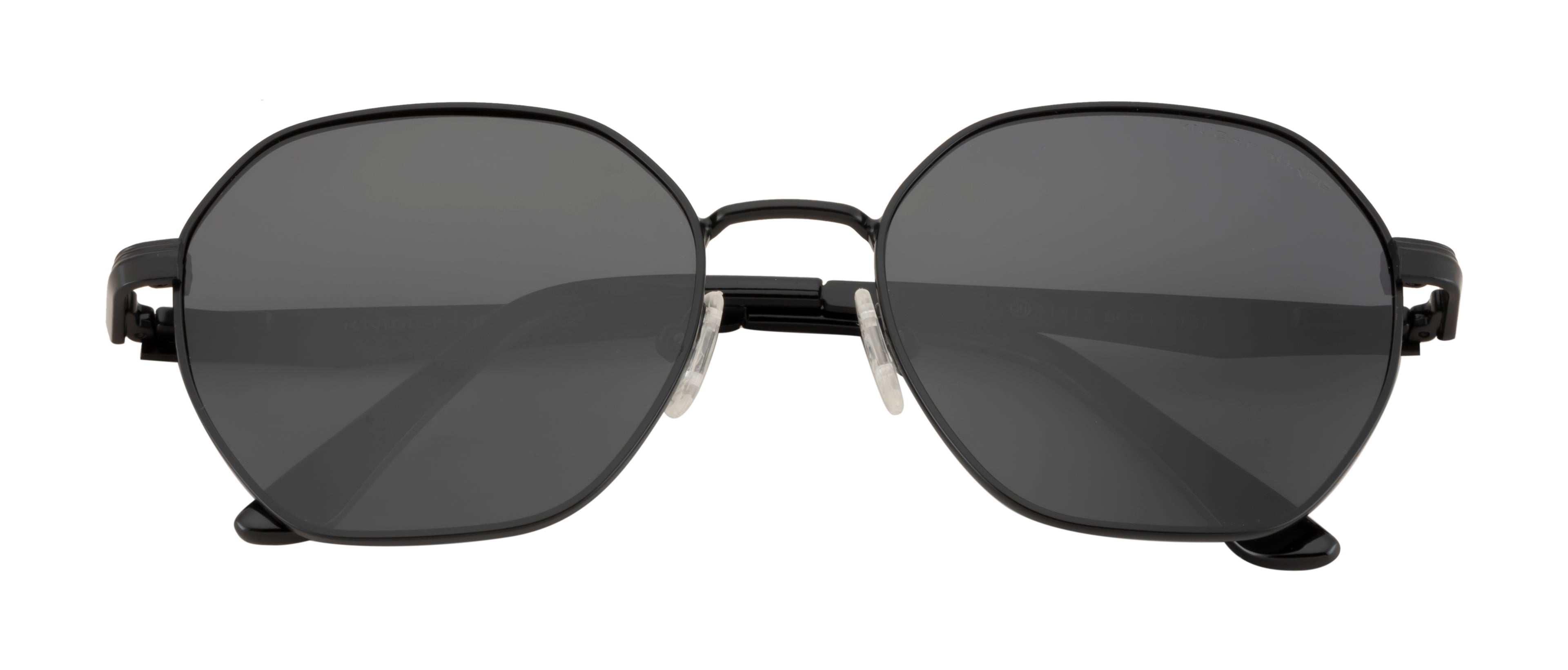 Knight Horse Full Black Polarized Metal Sunglasses