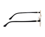 Women's Round Eyewear Frames with 180° Spring - Stylish & Comfortable Glasses for Everyday Wear