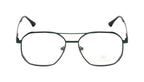 Metal Eyewear - Black & Green Color | Geometric Design