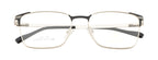 Stylish Metal Eyewear Frame In Silver & Black Color