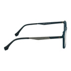 Rectangular Matte Teal Eyeglass Frame