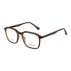 Rectangular Matte Teal Eyeglass Frame