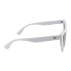 Stylish Cat Eye Sunglasses – White Frame | Black Lens