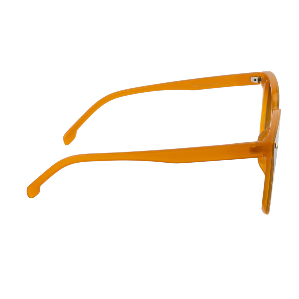 Stylish Casual Sunglasses – Orange Frame | Dark Len