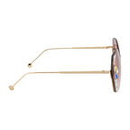 Geometric Crystal Bar Sunglasses