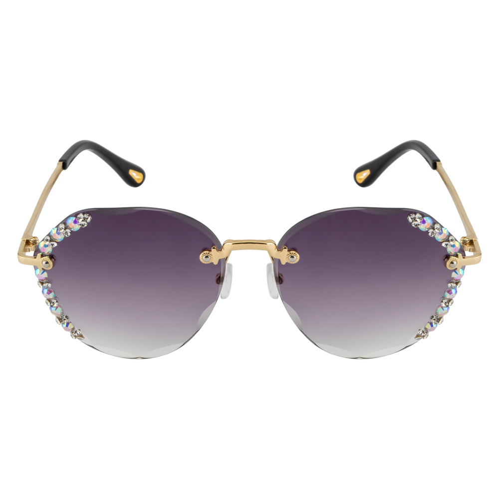 Twilight Amethyst Bloom Sunglasses
