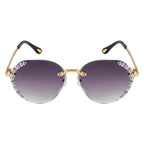 Twilight Amethyst Bloom Sunglasses