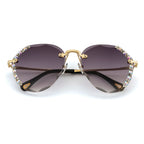 Twilight Amethyst Bloom Sunglasses
