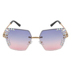 Aurora Crystal Bloom Sunglasses