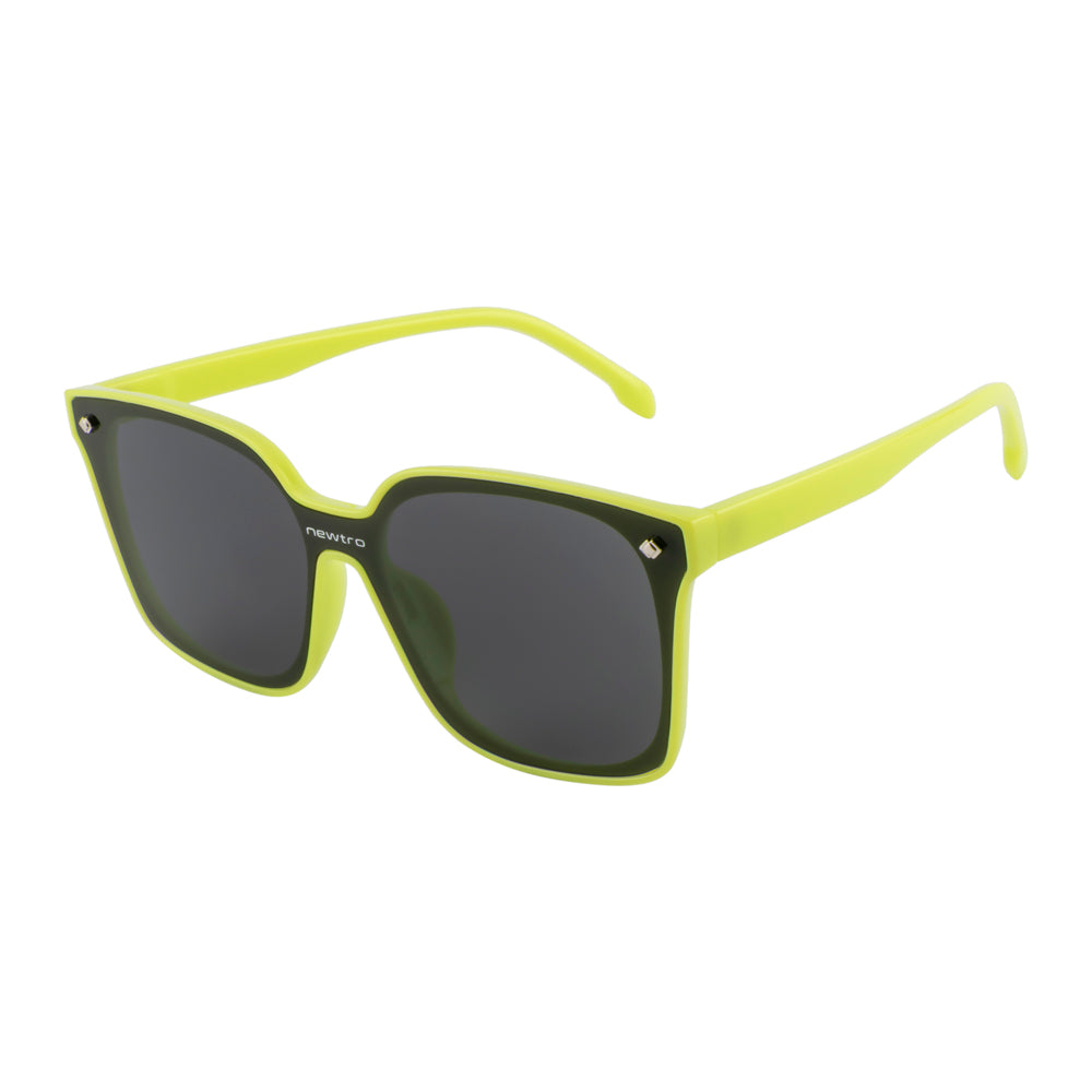 Active Style Sunglasses – Neon Green Frame | Dark Lens