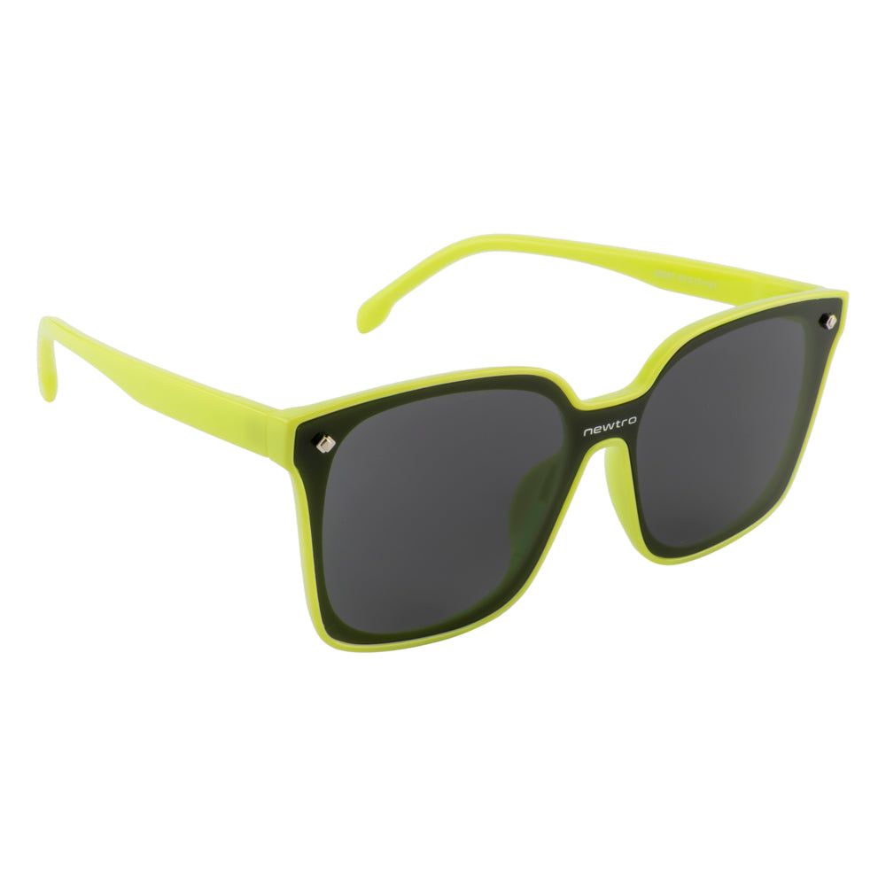 Active Style Sunglasses – Neon Green Frame | Dark Lens