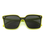 Active Style Sunglasses – Neon Green Frame | Dark Lens