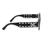 Street Style Square Sunglasses – Grey Transparent Frame