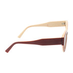 Vintage Dual-Tone Cat Eye Fashion Sunglasses for Women
