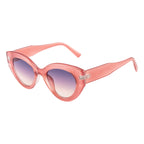 Retro Inspired Pink Cat Eye Sunglasses for Women