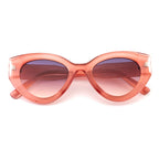 Retro Inspired Pink Cat Eye Sunglasses for Women