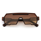 Modern Tactical Style Wraparound Sunglasses
