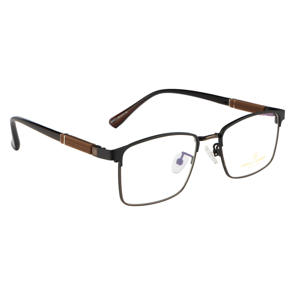 Rectangular Eyewear Frames | Stylish & Comfortable | Black & Brown