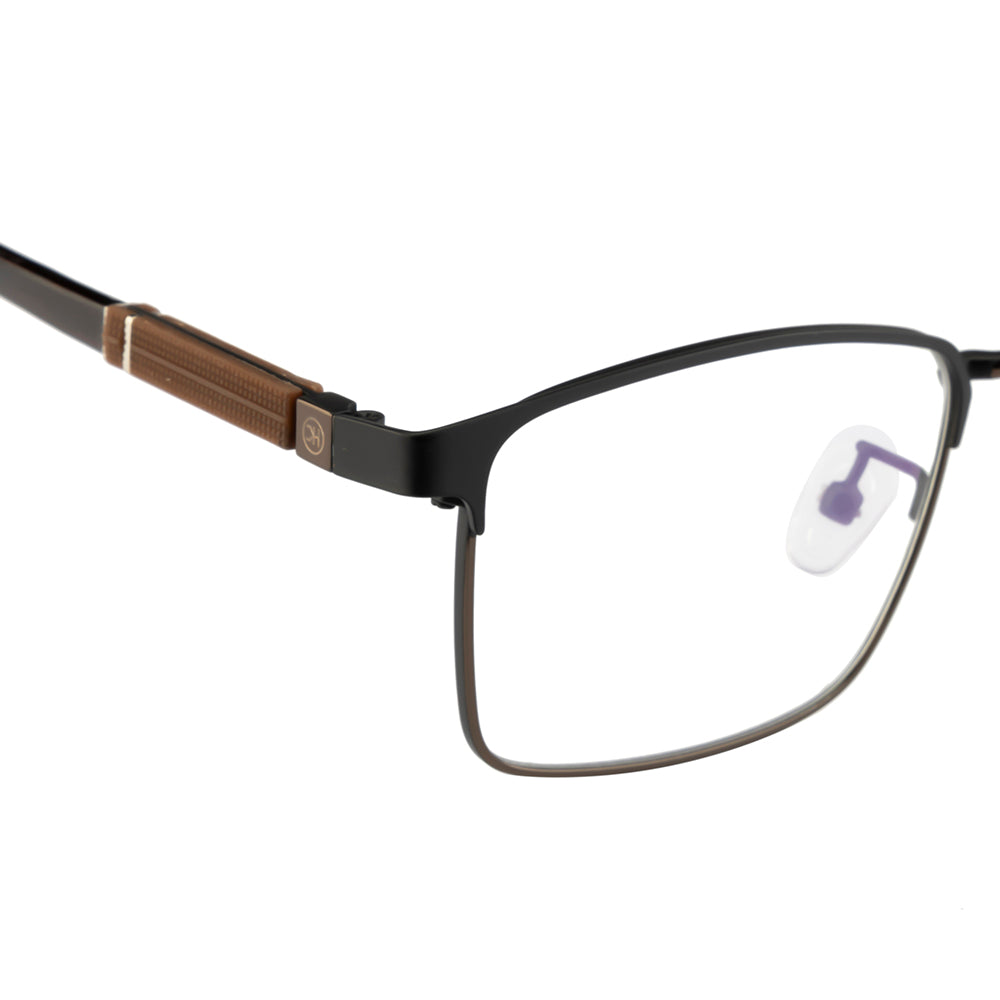 Rectangular Eyewear Frames | Stylish & Comfortable | Black & Brown