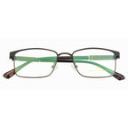 Rectangular Eyewear Frames | Stylish & Comfortable | Black & Brown