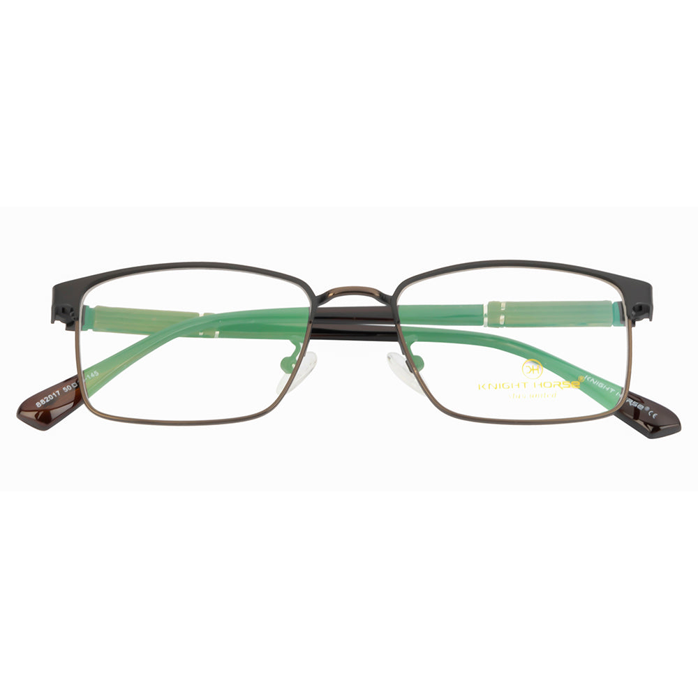 Rectangular Eyewear Frames | Stylish & Comfortable | Black & Brown