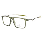 Men's Sports Eyewear | Rectangle | Green Frame | Spring Hinges