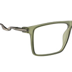 Men's Sports Eyewear | Rectangle | Green Frame | Spring Hinges