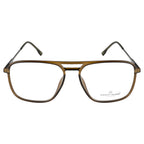 Knight Horse Men's Double-Bar Square Eyewear Frame | Spring Hinges | Stylish & Durable