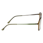 Knight Horse Men's Double-Bar Square Eyewear Frame | Spring Hinges | Stylish & Durable