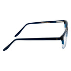 Rectangular Dual-Tone Glasses – Dark Blue & Light Blue
