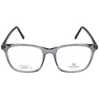 Sleek Translucent Square Glasses with Flexible Hinges