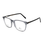 Sleek Translucent Square Glasses with Flexible Hinges