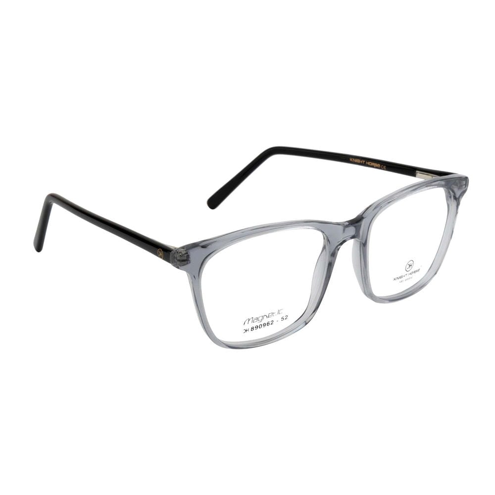Sleek Translucent Square Glasses with Flexible Hinges