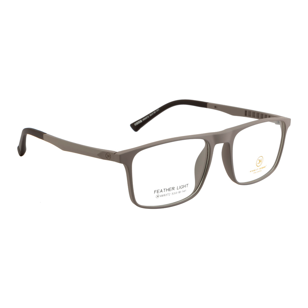 Rectangle Glasses| Lightweight| Matte Taupe| Flexible Fit