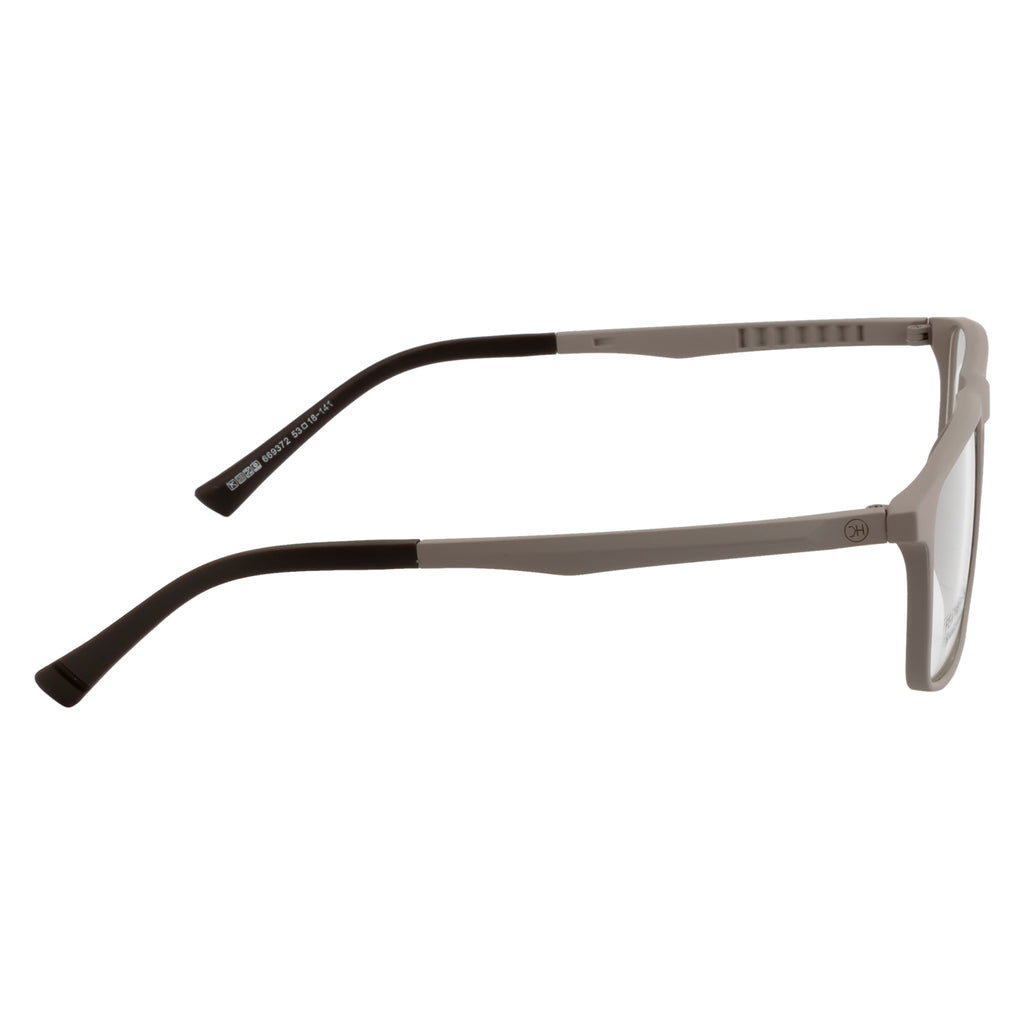 Rectangle Glasses| Lightweight| Matte Taupe| Flexible Fit