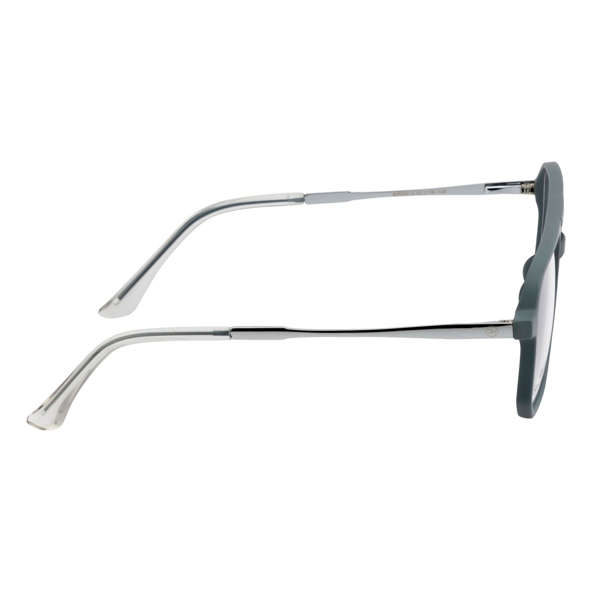 Trendy Eyewear | Geometric Shape with Sleek Double-Bar | Elegant Dual-Color Accent