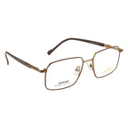 Matte Brown Premium Metal Eyewear – Lightweight & Durable