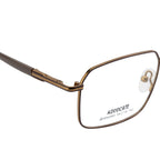 Matte Brown Premium Metal Eyewear – Lightweight & Durable