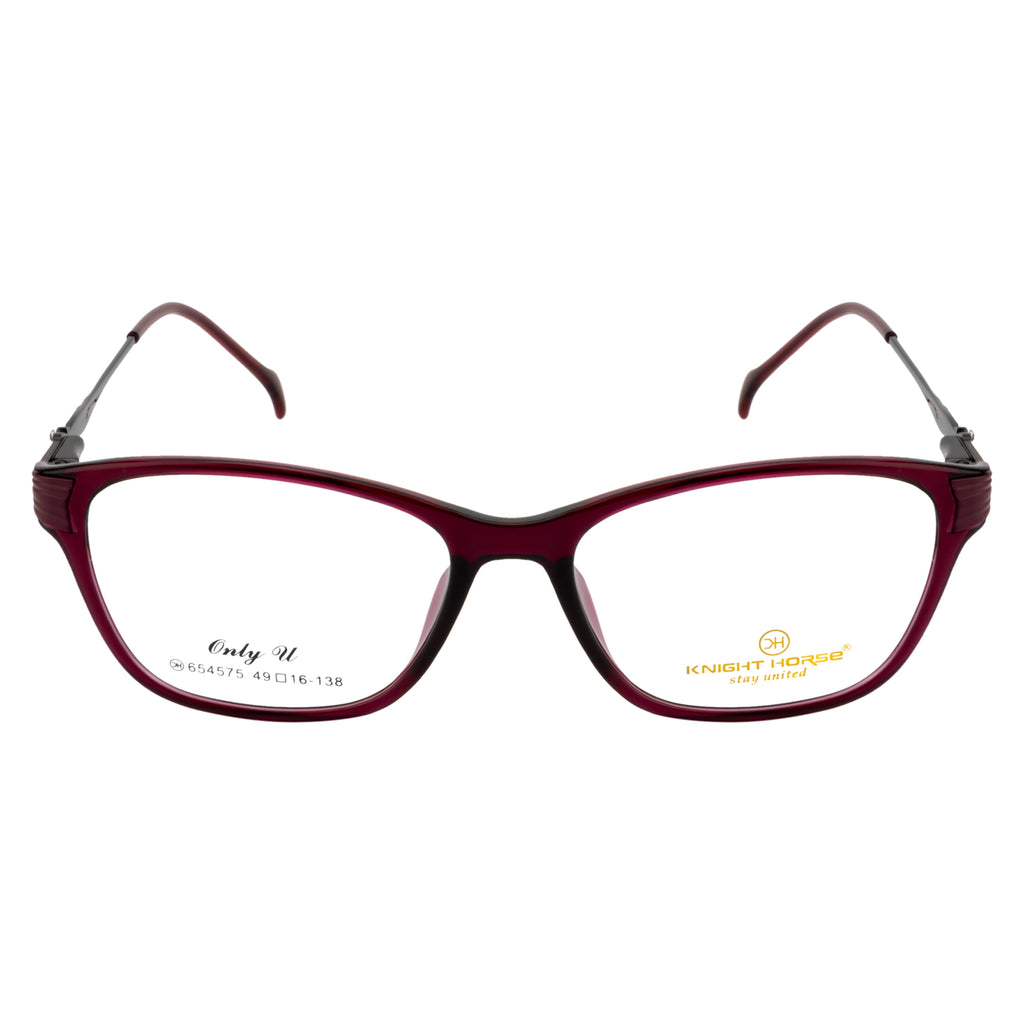 Cat-Eye Eyewear for Women – Stylish Purple Hues, Trendy & Comfortable Glasses