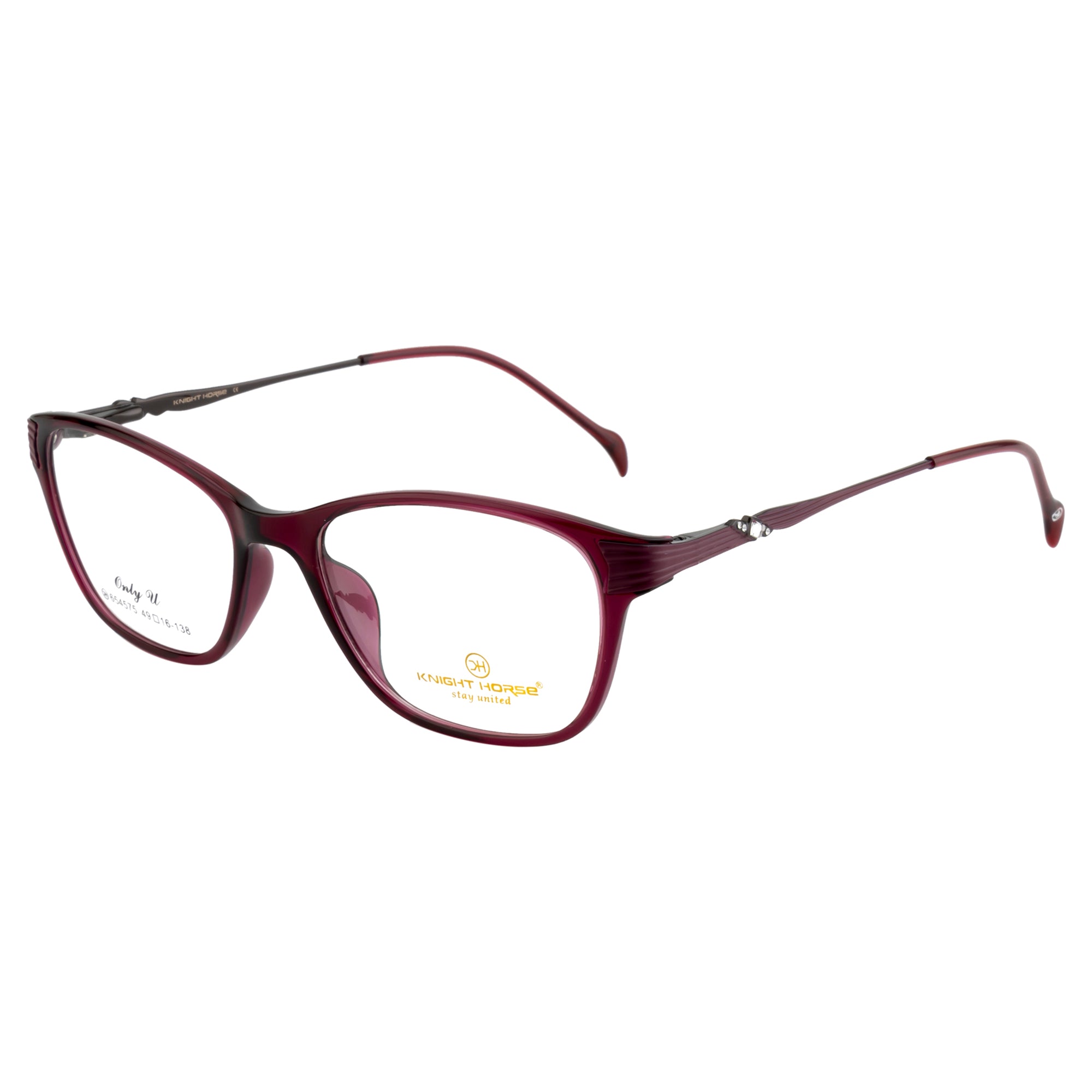 Cat-Eye Eyewear for Women – Stylish Purple Hues, Trendy & Comfortable Glasses