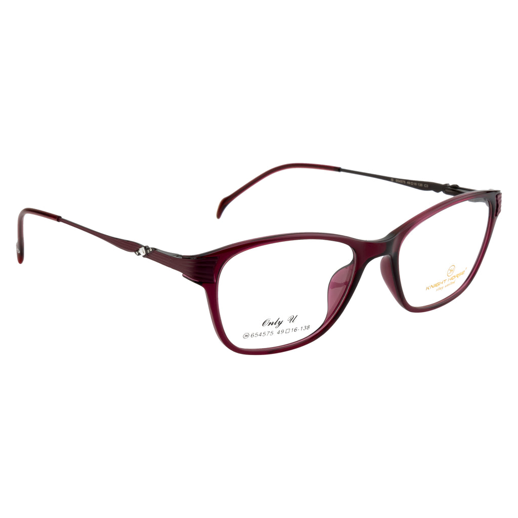 Cat-Eye Eyewear for Women – Stylish Purple Hues, Trendy & Comfortable Glasses