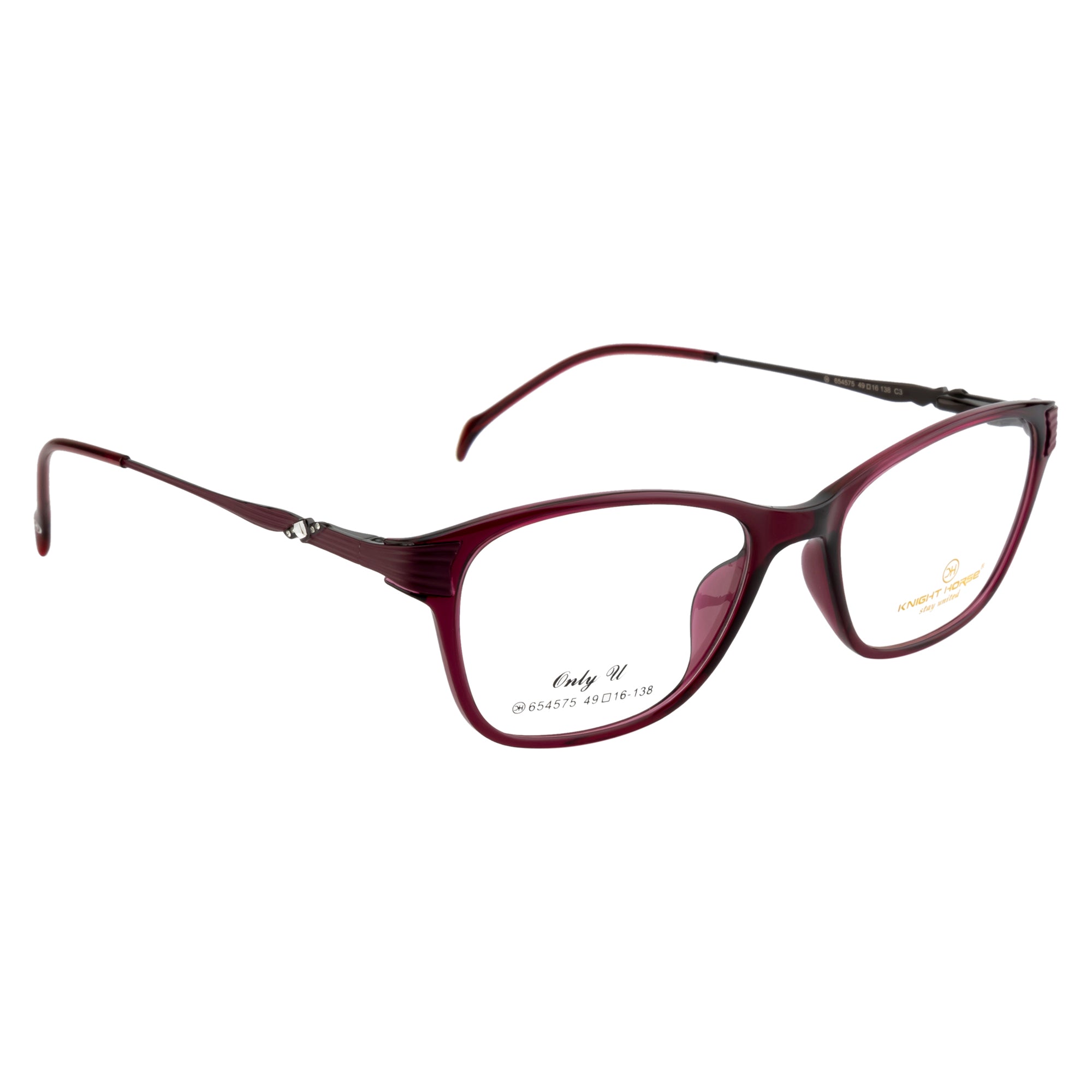 Cat-Eye Eyewear for Women – Stylish Purple Hues, Trendy & Comfortable Glasses