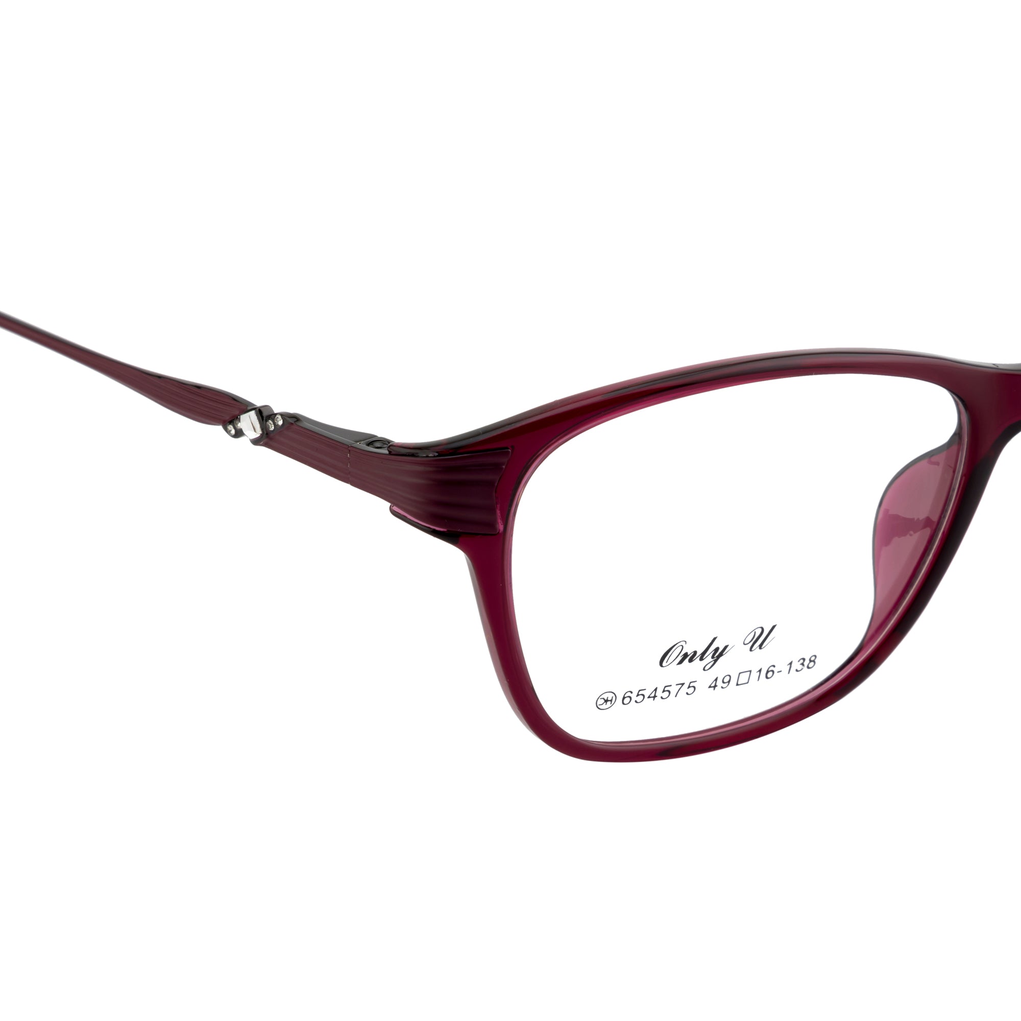 Cat-Eye Eyewear for Women – Stylish Purple Hues, Trendy & Comfortable Glasses
