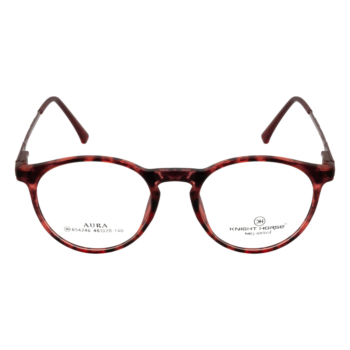 Round Eyewear | Trendy Red Frame | Stylish & Comfortable Glasses
